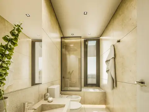 Departamento 3 ambientes con 2 baños