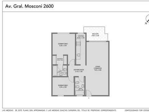 Departamento en Venta al Norte