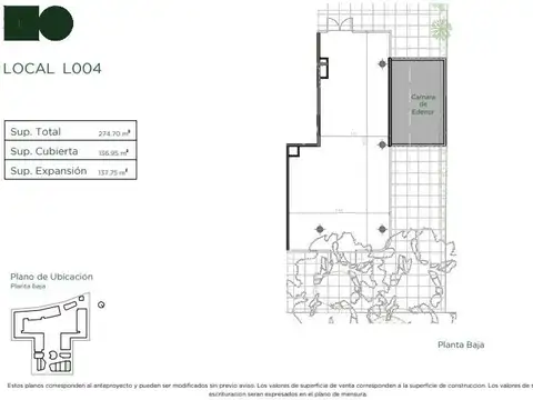 Exclusivo local comercial apto Gastronomico Parque Leloir