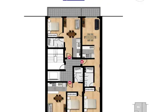 Cochabamba 1400, Piso 4
