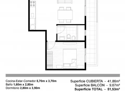 Departamento en Venta A Estrenar