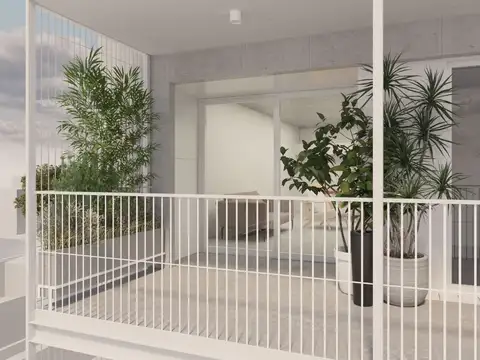 Departamento 2 ambientes con 2 baños