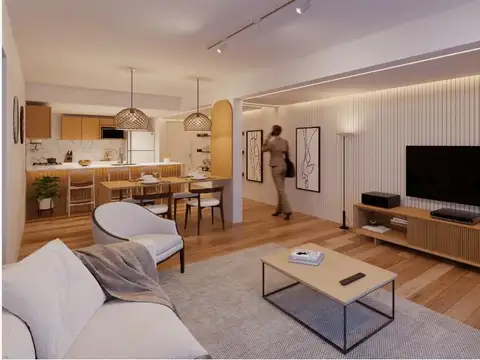 Departamento 4 ambientes con 2 baños