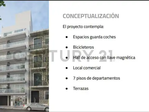 Departamento en Venta de 2 ambientes