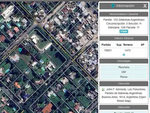 Terreno en Venta en Villa de Mayo, USD 130.000