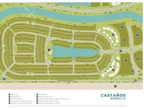 Terreno en Venta en Nordelta Castaños, USD 200.000