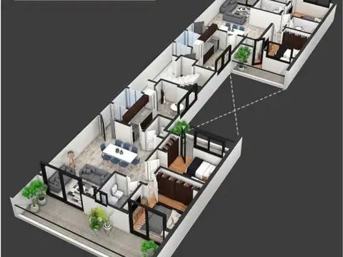 VENTA DEPTO 4 AMBIENTES DE POZO - FLORES