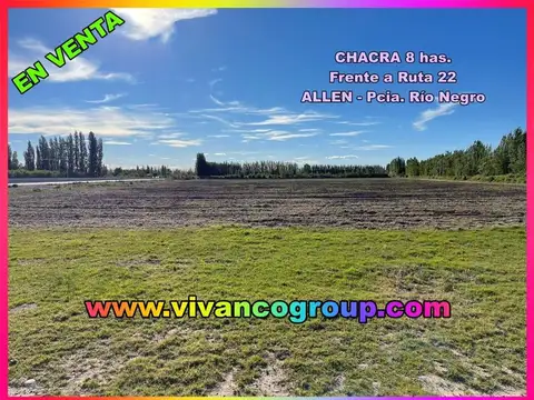 PROPIEDADES RURALES - CHACRA - ALLEN