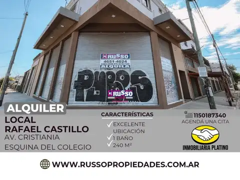 Alquiler local 240 m² Villa Luzuriaga