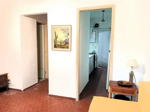 Departamento 2 ambientes con 1 baño