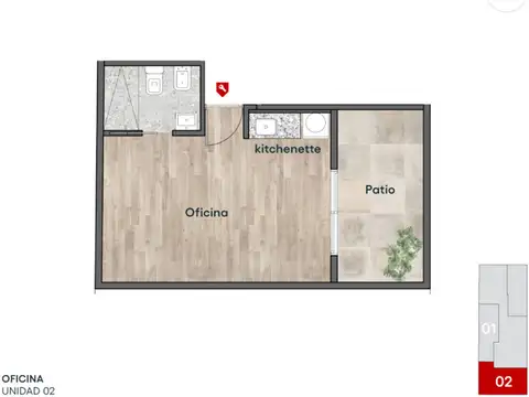 Oficina en Venta al Sur