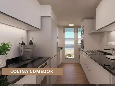 Departamento en Venta con 1 cocheras