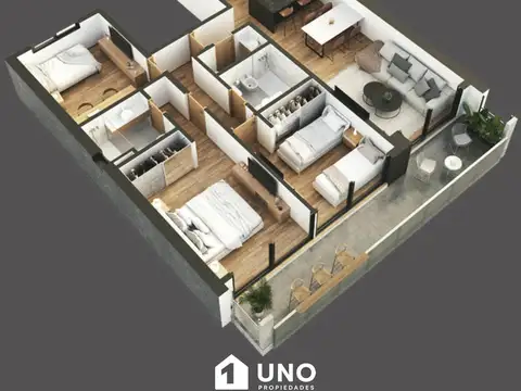 9 de Julio 300, Piso 3