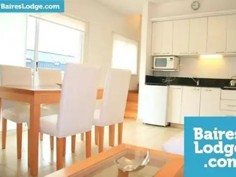 Departamento 2 ambientes con 2 baños