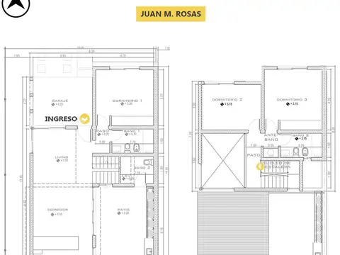 Casa 3 dormitorios en venta, Piscina y Jardin - Centro