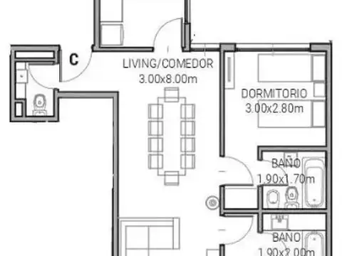 Rivadavia 15500, Piso 2