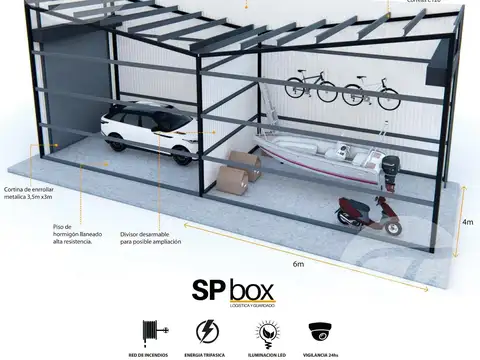 Galpon en Venta 4  mts Frente