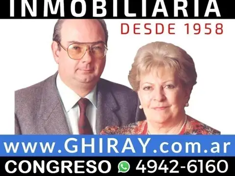 3 amb. Congreso, Chile 2200. Frente, bajas expensas, antiguo