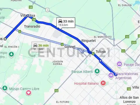 Campo en Venta de 1,06  ha