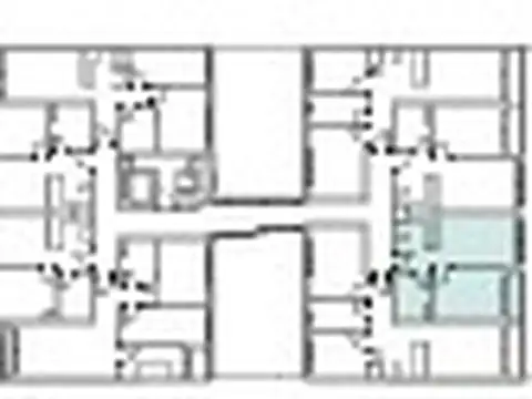 Depto Tipo Casa 2 ambientes con 1 baño