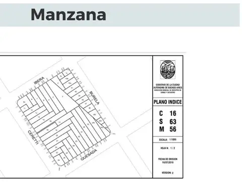 Terreno en Venta en Villa Urquiza, USD 250.000