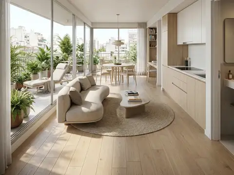 Departamento en Venta de 1 dormitorio