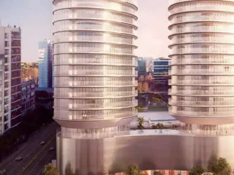 Av. Libertador  al 1600 a estrenar  VISTA AL RIO  Super luminoso