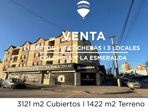 EDIFICIO EN VENTA I 21 DEPARTAMENTOS I 3 LOCALES