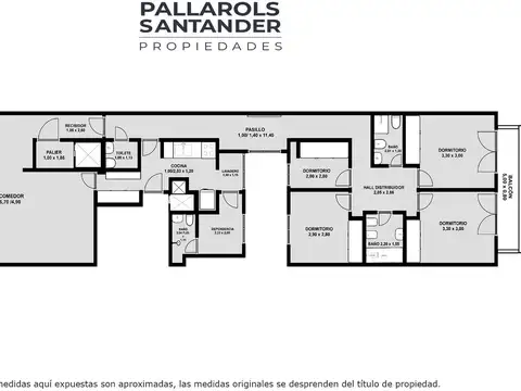 Departamento en Venta de 4 dormitorios