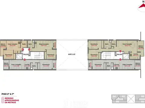 Departamento en Venta de 2 ambientes