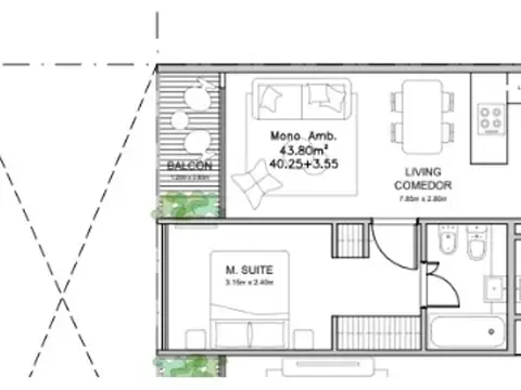 Charcas 4653 , Piso 604