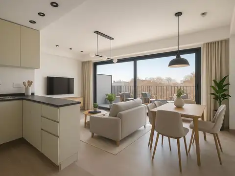 DEPARTAMENTO. 3 AMB. TERRAZA. A ESTRENAR. POSESIÓN INMEDIATA.DOHO