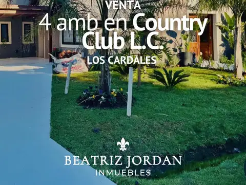CASA 4 AMBIENTES EN VENTA, COUNTRY CLUB LOS CARDALES