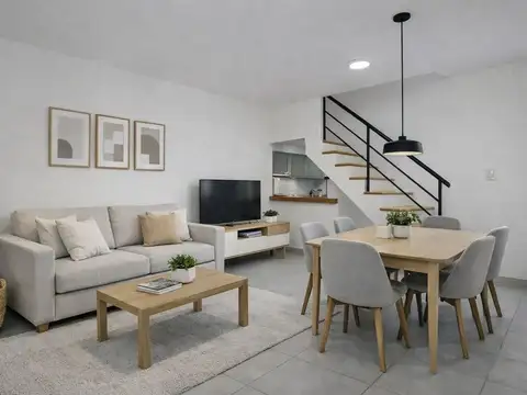 Casa 3 ambientes con 1 baño