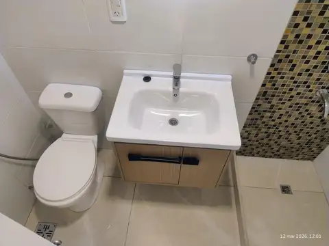 Departamento 2 ambientes con 1 baño