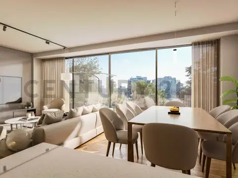 Departamento 3 ambientes con 2 baños