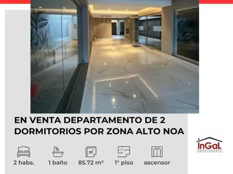 Venta Depto O´higgins de 2 dormitorios(1B)