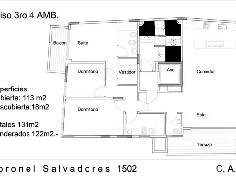Departamento en Venta en Barracas, USD 234.900