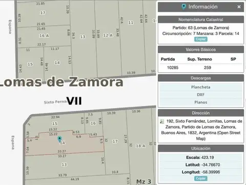 Casa en Venta en Lomas de Zamora, USD 340.000