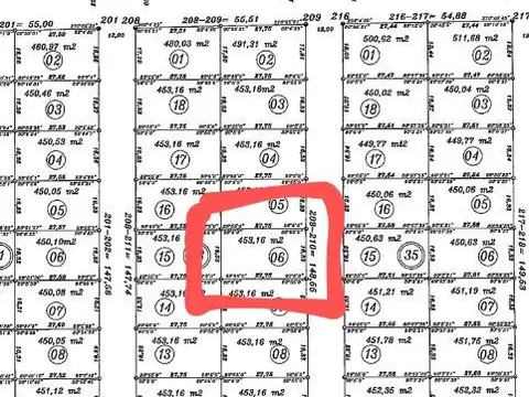 Terreno en Venta de 453,0 m2