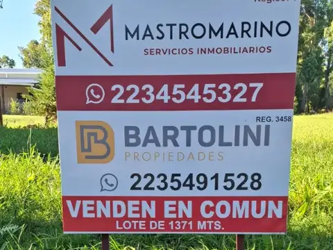 Lote en Venta 