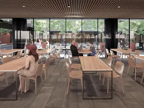 Edificio d Eco Distrito Sustentable - Alquiler Oficina Tercer Piso de  129m2