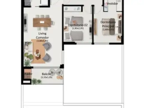 Bv. Chacabuco , Piso 10