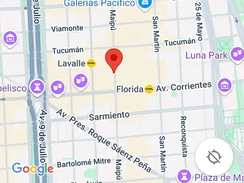 Departamento Monoambiente con 1 baño