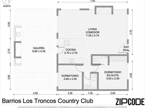 Casa en Alquiler Temporal de 2 dormitorios