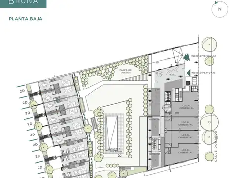 Dorrego 1900, Piso 00