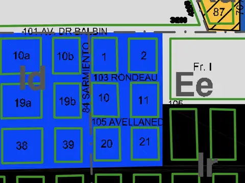 Galpon en Venta 10  mts Frente