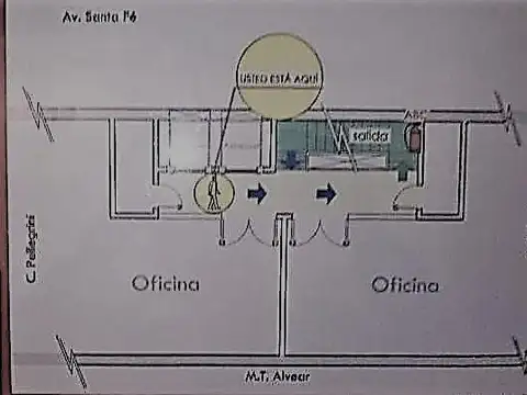 Oficina en Alquiler al Norte