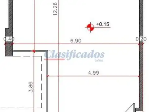 B Gral. Paz local Lima 1400 apto Gastronomía +70m2