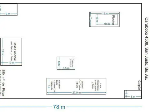 Casa en Venta con 6 cocheras